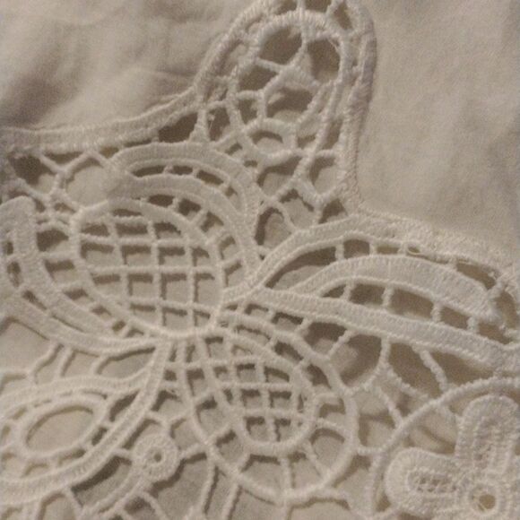Abercrombie & Fitch Cotton Lace Peasant Blouse - Picture 10 of 10